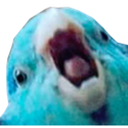 Bird Open Mouth Shout emoji