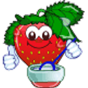 Bubbles Strawberry emoji