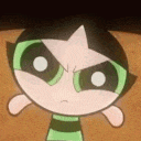 Powerpuff Eye Twitch emoji