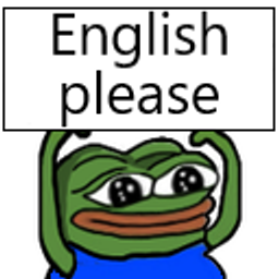 English Please emoji
