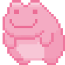 Frog Roll Pink emoji