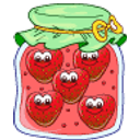 Jar Of Strawberries emoji