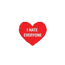 Ihateeveryone emoji