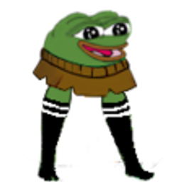 Frog Cozy Scarf Walk emoji