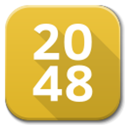 Gold 2048 Number emoji