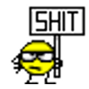 Shit Sign emoji