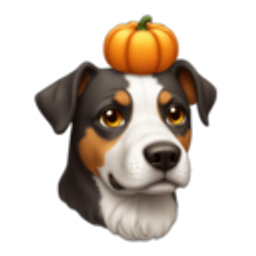 Halloweendog emoji