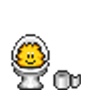 Knuddels Toilet Relieve emoji