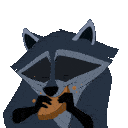 Meeko Hungry emoji
