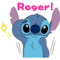 Stitch Roger emoji