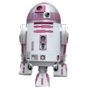 R2d2 Pink Robot emoji