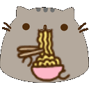 Pusheennoodles emoji