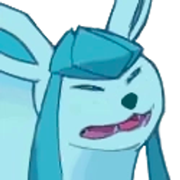 Glaceon Disgust emoji