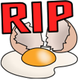 Egg Rip emoji