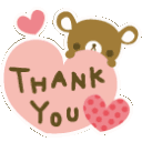 Bearthanku emoji
