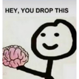 Dropbrain emoji