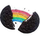 Oreo Rainbow emoji