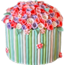Flower Cake emoji