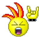 Headbanger Punk emoji