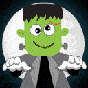 Goofy Frankenstein emoji