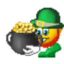 Leprechaun Saintpattys emoji