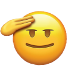 Salute Emoji emoji