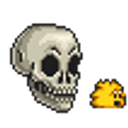 Knuddels Skull Chomping emoji