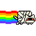 Nyancat Mummy emoji