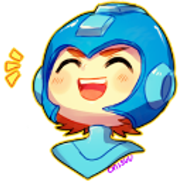 Megaman Laugh Lol emoji