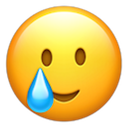 Smilewithtear emoji