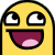 Worm Happy emoji