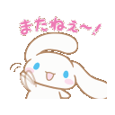 Bunny Wave Bye emoji