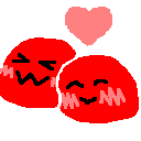 Blobkissing emoji