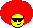 Afro Red emoji