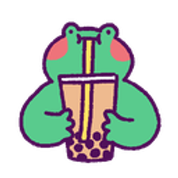 Froggy Boba emoji