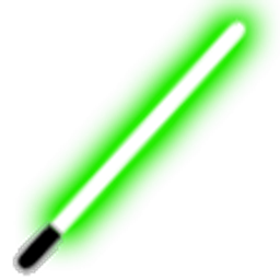 Lightsaber Green emoji