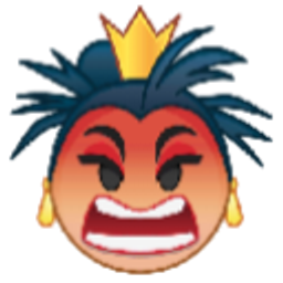 Red Queen Angry emoji