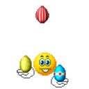 Juggle Easter Eggs emoji