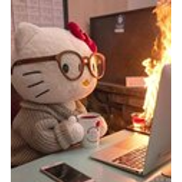 This Is Fine Cat2 emoji