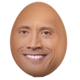 Egg Rock E emoji