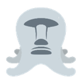 Octopus Moyai emoji