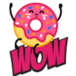 Wow Donut emoji