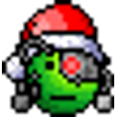 Xmas Cyborg emoji
