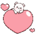 Kitty Heart emoji