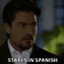 Stares In Spanish Enojado emoji