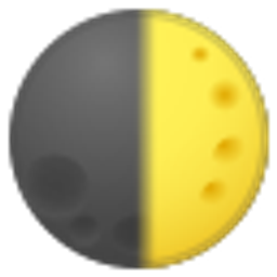 Quarter Moon emoji