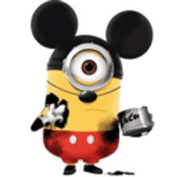 Mickey Minion E emoji