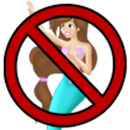 No Mermaid emoji