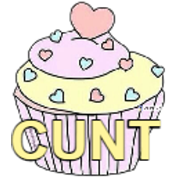 Cuntcupcake emoji