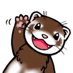 Ferret Wave emoji